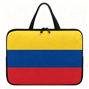 Bolsa para Computadora con <span class=keywords><strong>la</strong></span> <span class=keywords><strong>Bandera</strong></span> de <span class=keywords><strong>la</strong></span> República <span class=keywords><strong>Argentina</strong></span>, Bolsa Cruzada de Neopreno para Laptop con Correa Extraíble, Sublimada y Resistente - Product Image 2