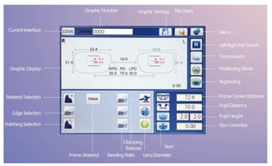 Hight chất lượng <span class=keywords><strong>4D</strong></span> nhãn khoa cụ PLE-6800 GLE-680 tự động ống kính edger tự động Máy quang học - Product Image 5