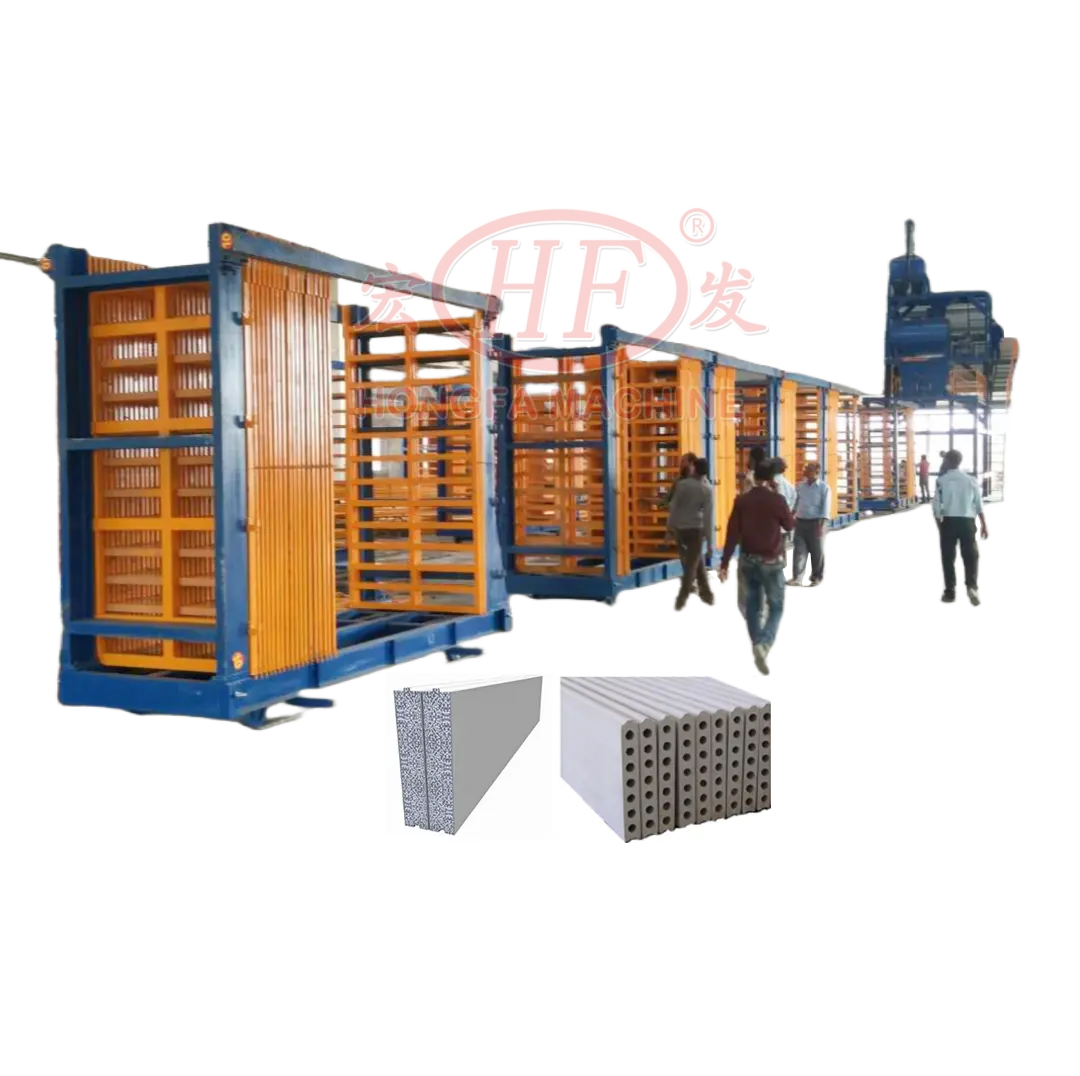 High Quality Panel Making Machinery For Lightweight Sandwich Wall Eps Panel Precast Concrete Production Line Board Foam For Sale