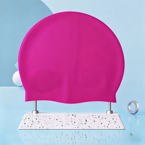 Gorro <span class=keywords><strong>de</strong></span> Natación <span class=keywords><strong>de</strong></span> Silicona Multicolor al Por Mayor a Precio Económico, en Oferta, para Protección - Product Image 3
