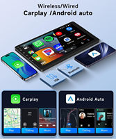 Hikity pour Honda Civic 2006-2011 10.1 "8 Core 4 + 64G Android Autoradio Stéréo 4G LTE/Carplay/Android Auto/GPS/WiFi/DSP/AM/EQ OEM