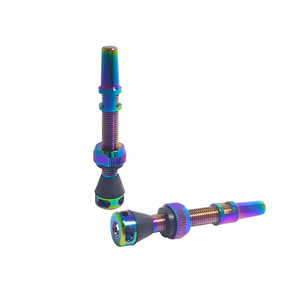 Nouveau produit tige de valve Presta Tubeless en alliage d'aluminium à grand trou pour vtt vélo de route 44mm 50mm 55mm 60mm - Product Image 6