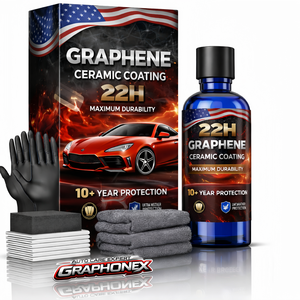 GRAPHONEX 22H Revestimiento Cerámico de Grafeno para Cuidado del Automóvil, Protección Ultra contra la Intemperie y Durabilidad de Más de 10 Años (70ml), Función de Autocuración - Product Image 1