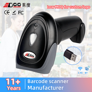 Escáner de Código de Barras Inalámbrico 2D Portátil Edoo W41, Lector de Códigos <span class=keywords><strong>QR</strong></span> de Mano para Inventario de Almacén, Sistema POS de Venta Minorista - Product Image 1