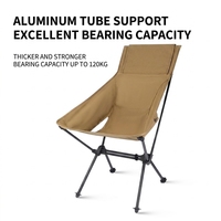 Chaise de camping ultralégère, chaise longue inclinable à dossier haut, chaise de pêche, chaise de camping en plein air, tabouret de pique-nique
