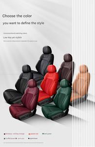 Protector de Asiento de Coche Deportivo de Tela de Gamuza Personalizado de Alta Gama para <span class=keywords><strong>Audi</strong></span> A4/A6/Q3/Q5 2017-2024, Funda de Asiento Completa de Lujo para Todas las Estaciones - Product Image 6