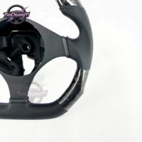 Volante de Fibra de Carbono Forjado Personalizado al Mejor Precio para Mitsubishi Lancer Evolution Evo 7 Evo 8 Evo 9 IX 2005-2007