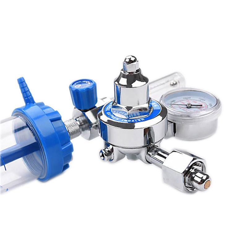 YR-87-1 Medical Oxygen Regulator With Flow Meter Oxygen Inhalers with humidifier