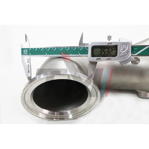 TM PERFORMANCE SS304 Cast 3,5 ''OD 2017 + EA855 EVO2 2,5 <span class=keywords><strong>TFSI</strong></span> Audi <span class=keywords><strong>RS3</strong></span> 8V 8Y TTRS Downpipe - Product Image 5