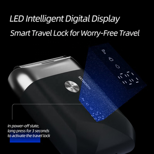 Rasoio da uomo SKYWORTH a ricarica rapida Type-C con testina magnetica, formato tascabile - Product Image 2