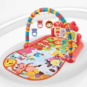 Aji Playmat Bộ nhớ sàn mềm mại và hàng rào XPE âm nhạc tùy chỉnh in bận rộn Silicone chơi thảm