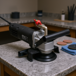 Pulidora Eléctrica de Granito de 4 Pulgadas, 800W, 6 Velocidades, con Inyección de Agua Superior para Pulido - Product Image 2