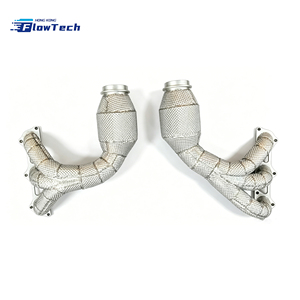 Colector de Escape de Alto Rendimiento para Porsche 911 GT3 3.8L 991.1 997.2, Acero Inoxidable 304 con Protector Térmico, Ajuste Directo - Product Image 1