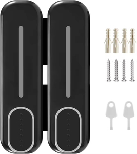 Distributeur de savon liquide manuel BETTERWAY, style tendance, 300 ml, ABS, compartiment - Product Image 2