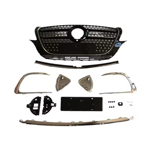 Accesorios Exteriores para Automóviles, Kit de Carrocería Deportiva, Marco de Faros Antiniebla, Rejilla para <span class=keywords><strong>Mercedes</strong></span> Benz <span class=keywords><strong>VITO</strong></span> V250 V260 V300 2007-2015, MEJORESAS PARA V300 - Product Image 1