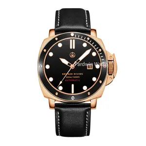 CuSn8 Bronze Bezel mechanical watches wristwatches mens automatic watch Divers Watch