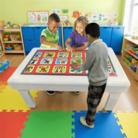 Table de jeu interactive tactile pour enfants, 43 pouces, multi-touch capacitif, étanche IP65, pour magasin de détail, avec système de levage