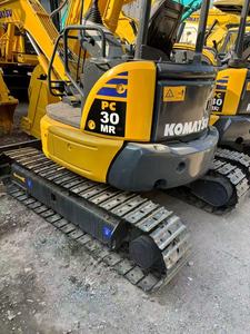 Mini-excavatrice Komatsu PC30 d'occasion, 3 tonnes, d'origine japonaise, excavatrice sur chenilles, bon état, faible nombre d'heures de travail, en stock - Product Image 4
