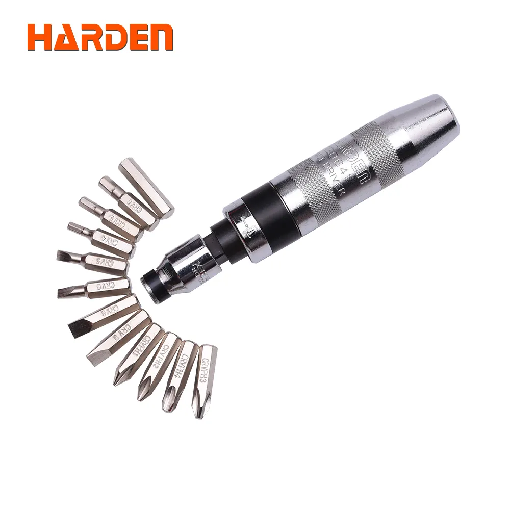 14Pcs Heavy Duty Shock Screwdriver Bits Screw Extractor Repair Driver Set Impact Screwdriver Set