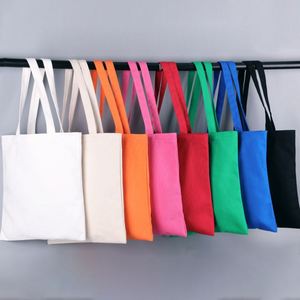 Sac fourre-tout en toile de couleur unie, taille personnalisable, sac fourre-tout en toile personnalisé, sac à bandoulière en toile, sac en toile uni personnalisé - Product Image 6