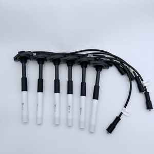 Nouvel ensemble de câbles d'allumage haute tension K3SD6-3705070 en silicone résistant à la température pour moteur - Product Image 1