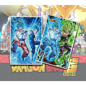 GL Pokemoned Super <span class=keywords><strong>Dragon</strong></span> Balls Collectible Shikishi Art Eif Baby Colored Paper Kids Toys Blind Boxes Booster Box Board Games - Product Image 1