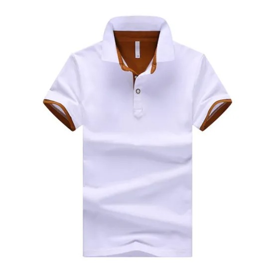 2021 Summer New Design Custom Logo Men Clothes Short Sleeved T Shirt Casual Lapel Business Polo Shirt