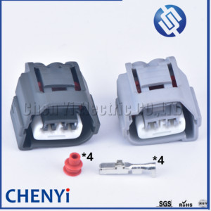 Hyundai Getz Accent 1.6L Elantra J3 Toyota kablo tel düzeneği-90980 10901-90980 için 2 Pin ateşleme bobini bağlantı fişi 10899 - Product Image 1
