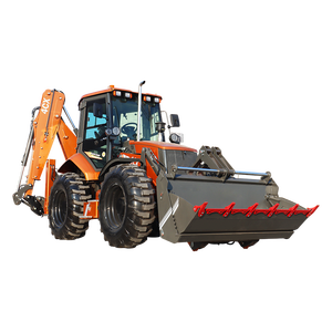 Tahan lama 4x4 roda Drive Skid Steer <span class=keywords><strong>Loader</strong></span> kokoh <span class=keywords><strong>Backhoe</strong></span> 500kg <span class=keywords><strong>Bucket</strong></span> EPA mesin stabilitas yang baik untuk tugas berat <span class=keywords><strong>1</strong></span> tahun - Product Image 1