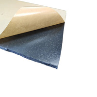 Feuille d'isolation thermique en mousse NBR avec feuille d'aluminium pour bouclier thermique et protection thermique du moteur automobile