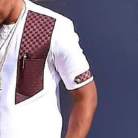 Hochwertige muslimische Mode African Dubai Arabisch Halbarm Männer Casual Zip Pocket Türkisch Islamic Tops Shirts Ethnic Thobe