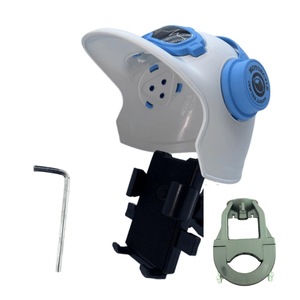 Support de téléphone portable <span class=keywords><strong>pour</strong></span> <span class=keywords><strong>casque</strong></span> de moto en plastique ABS étanche, réglable en hauteur, avec pince de fixation <span class=keywords><strong>pour</strong></span> écrans de 4,7 à 7,2 pouces, portable - Product Image 1