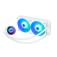 SAMA INTEL - Enfriador de Agua para CPU de PC, Radiador de Cobre con Iluminación LED RGB de 240 mm, Original
