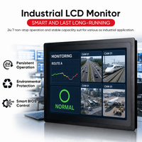 Moniteur LCD industriel KEINONE 19 pouces, fonctionnement continu 24h/24 et 7j/7 pour l'automatisation des usines et les interfaces homme-machine (HMI) des machines CNC