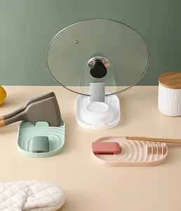 批发厨房配件塑料勺子支架厨房烹饪工具厨房勺子器皿耐热储物架