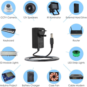 Anh cung cấp 24V 12V <span class=keywords><strong>AC</strong></span> DC Anh 220V 5V Anh <span class=keywords><strong>3</strong></span> prong cắm 4A sạc Power <span class=keywords><strong>Adapter</strong></span> - Product Image 6