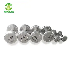 Wholesale weightlifting rotating and non-rotating weight dumbbells for male with stainless steel