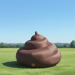 Modèle <span class=keywords><strong>de</strong></span> caca gonflable géant personnalisé, publicité extérieure, ballon gonflable <span class=keywords><strong>de</strong></span> dessin animé pour la promotion <span class=keywords><strong>de</strong></span> la marque/événement/fête/centre commercial - Product Image 1