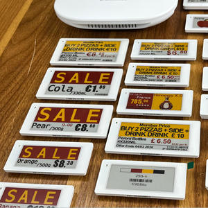 Etiqueta Electrónica de Precio ESL para Estantes, Etiquetas Electrónicas para Exhibición de Precios con API para Sistemas POS y ERP de Supermercados - Product Image 1