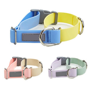 <span class=keywords><strong>Collar</strong></span> <span class=keywords><strong>Martingale</strong></span> de Goma PVC Suave para Perro y Conjunto de Correa, <span class=keywords><strong>Collar</strong></span> Ajustable e Impermeable para Mascotas, para Perros Pequeños, Medianos y Grandes - Product Image 2
