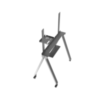 Meuble TV mobile moderne en vente chaude, support de chariot pour téléviseur LCD sur roulettes, chariot TV robuste pour écrans de 37 à 75 pouces