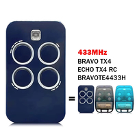 Télécommande de portail électrique GENIUS ECHO TX4 RC 6100334 433 MHz Ouvre-porte de garage GENIUS BRAVO TX4 TE4433H