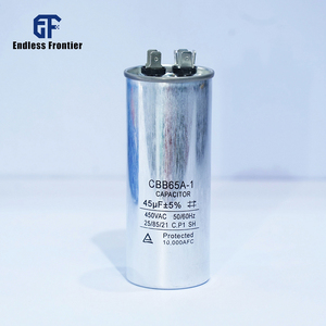<span class=keywords><strong>Condensateur</strong></span> de démarrage de moteur CBB65 à double capacité pour climatiseur Endless Frontier AC - Product Image 2