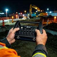Télécommande hydraulique sans fil industrielle durable et résistante aux vibrations pour excavatrice sur chenilles et travaux de concassage de roche