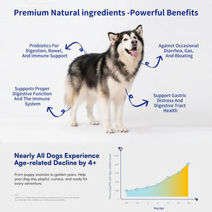 Integratori per Cani con Quantità Minima d'Ordine Bassa, Integratori per la Salute degli Animali Domestici, Vitamine in Compresse Masticabili, Lavorazione OEM di Integratori per Animali - Product Image 2