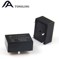 Relais de puissance TONGLING T76 PCB 5V 16A 250VAC/30VDC 4 broches étanche