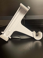 Support de rail de rideau moderne en alliage d'aluminium, robuste, durable, lavable, accessoires de design champêtre français