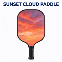 Ensemble de raquettes de pickleball en fibre de verre de qualité supérieure, avec protection de bord renforcée, raquette haute puissance avec sac de transport, fournisseur en gros