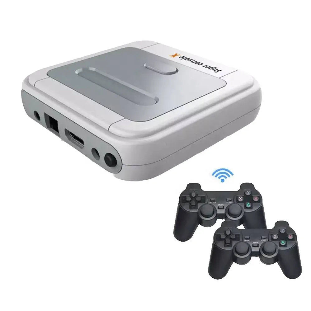 तेजी से वितरण 4K HD वाईफ़ाई सुपर कंसोल एक्स प्रो रेट्रो PSP के लिए टीवी वीडियो गेम Consolas डे वीडियो juegos/N64/डीसी/PS1