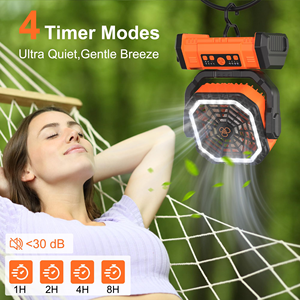 Summer Foldable Portable Cooling <b>Fan</b> Rechargeable <b>Mini</b> <b>USB</b> for Car Hotel Office Outdoor Use Four-Speed Electric for Convenience - Product Image 5